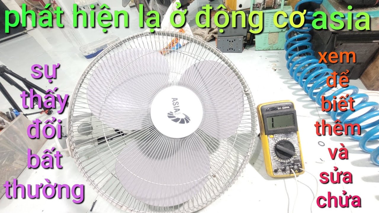 SỬA QUẠT TREO ASIA,QUÁ BẤT NGỜ VỚI NỘI THẤT CÓ THIẾT KẾ KHỦNG