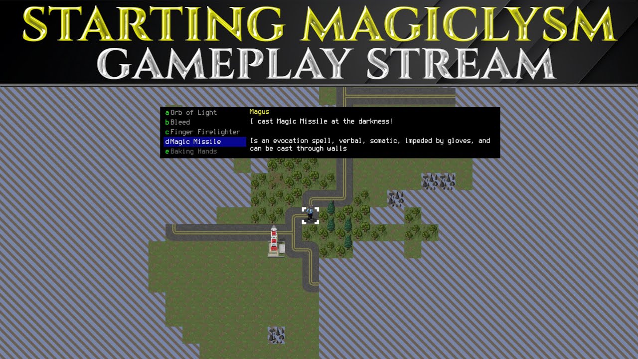 Starting Out Magiclysm New - #TurnBasedThursday Stream - CDDA Gameplay