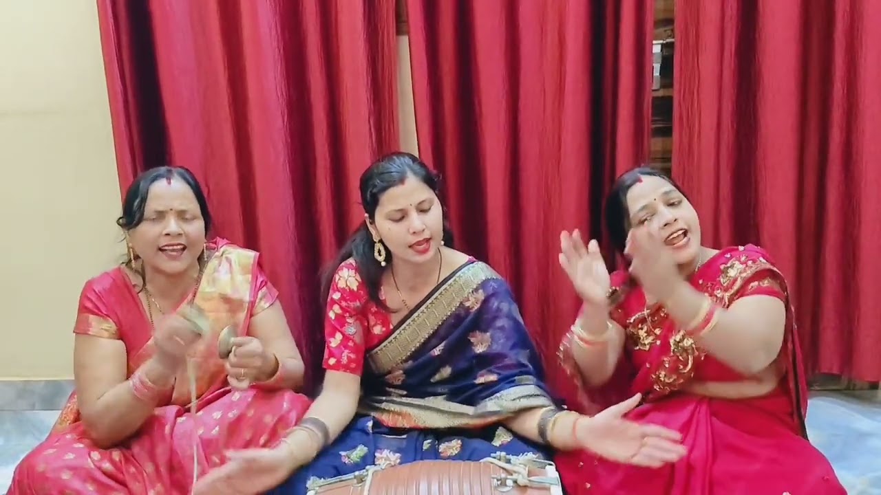Sohar Geet by lovely ladies❤️❤️ #bhojpuri #sohar #lokgeet 