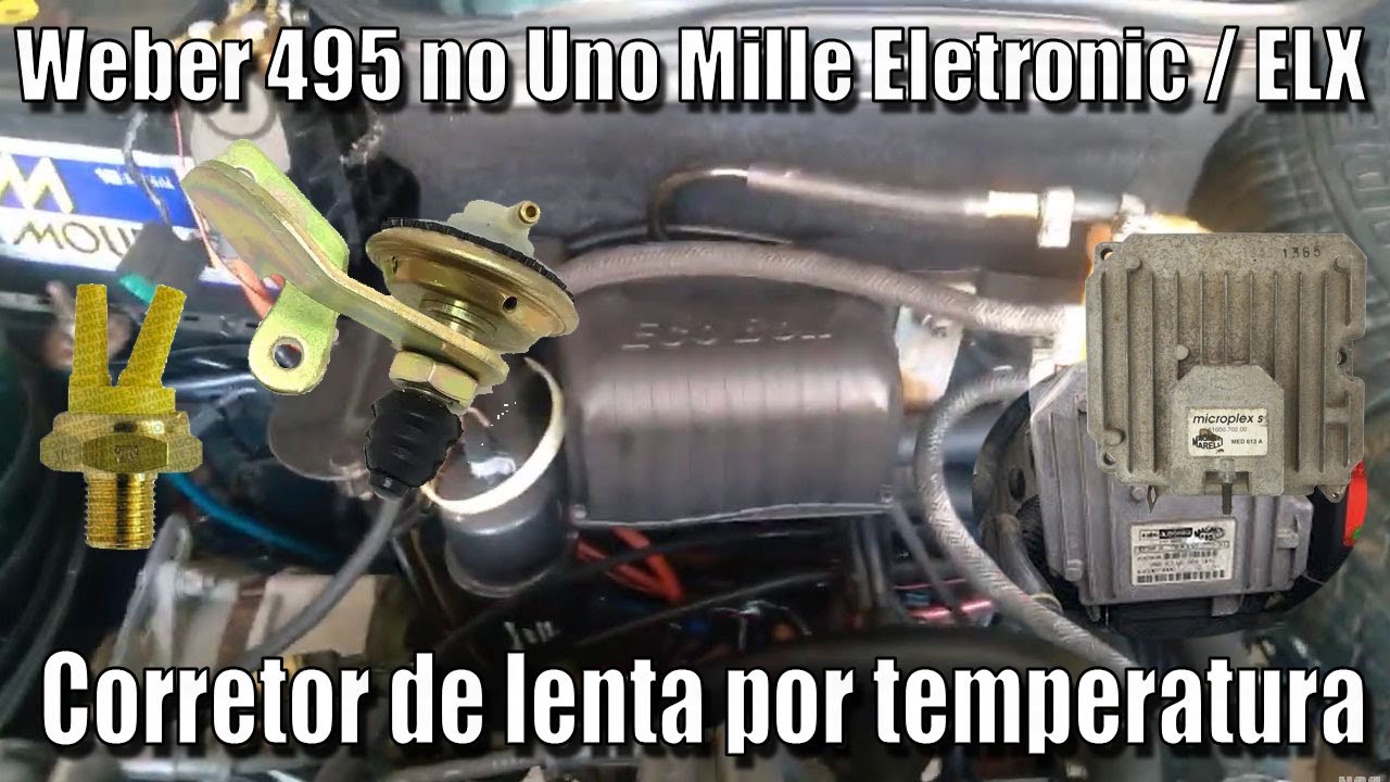 Adapta&ccedil;&atilde;o para corre&ccedil;&atilde;o de lenta frio &bull; Weber 495
