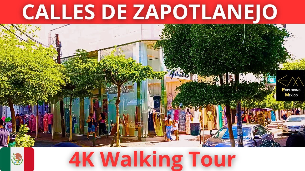 ZAPOTLANEJO Tiendas Domingo por la Tarde 4k Walking Tour | Jalisco 🇲🇽