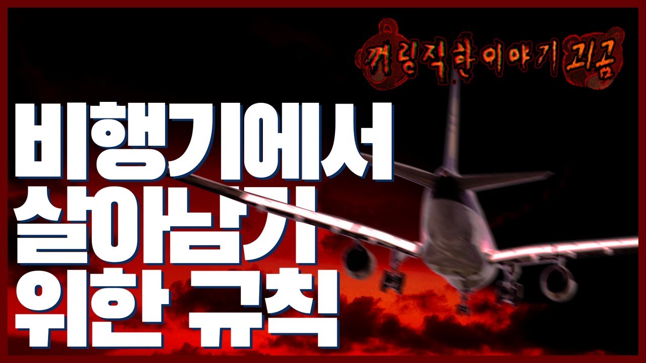 비행기에서 살아남기 위한 규칙 #29 [레딧괴담/Reddit괴담]