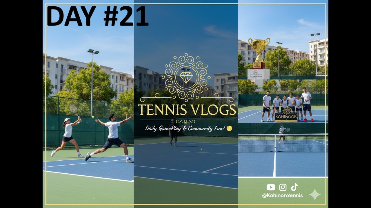 Tennis @ 💎(Kohinoor)  Day #21