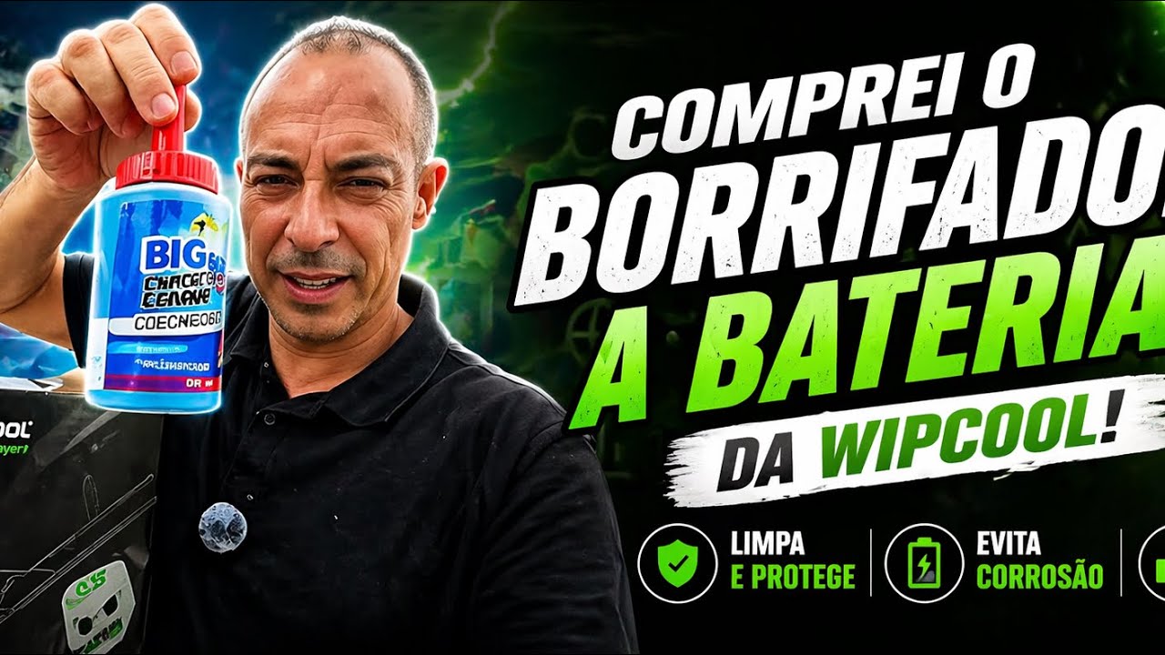 Comprei o borrifador a bateria 🔋 da wipcool.