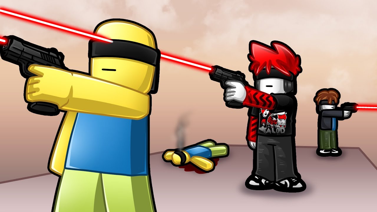 Roblox : Blind Shot 👀 เกมปิดตายิงกัน !!!