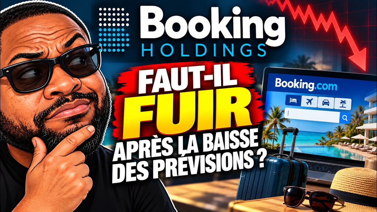Booking Holdings : Faut-il fuir apr&egrave;s la baisse des pr&eacute;visions ? 📉