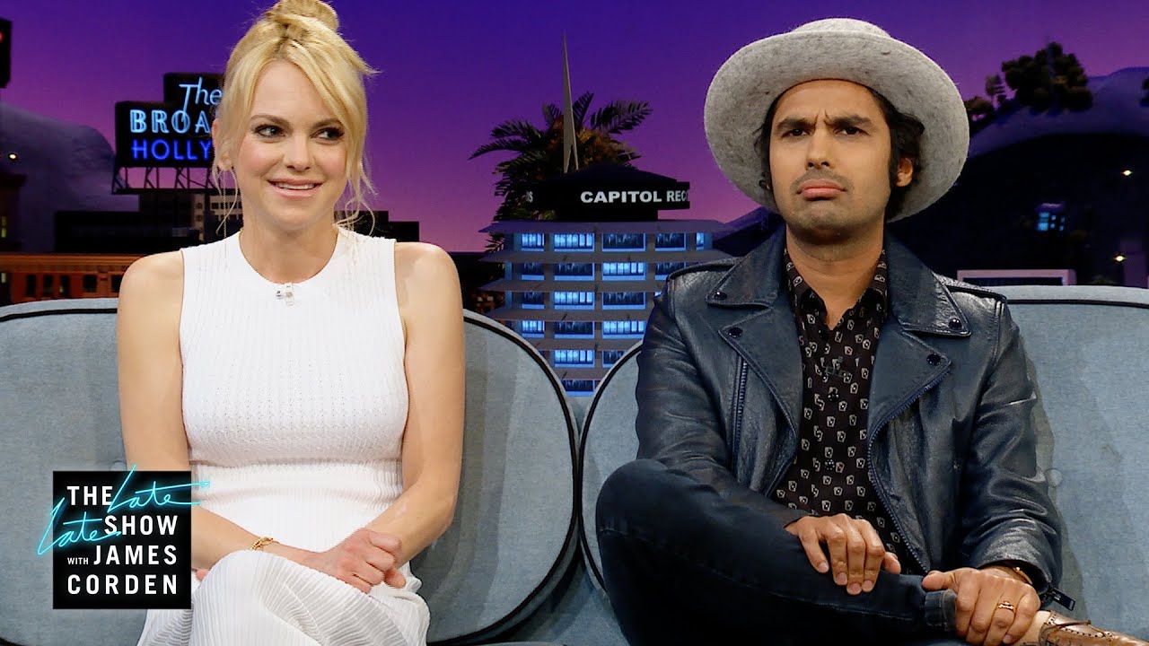 Anna Faris & Kunal Nayyar Try to Navigate Texting