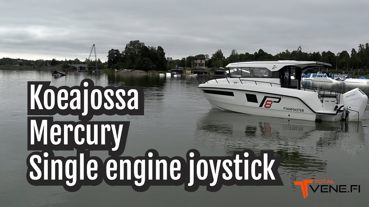 Koeajossa Mercury Single Engine Joystick