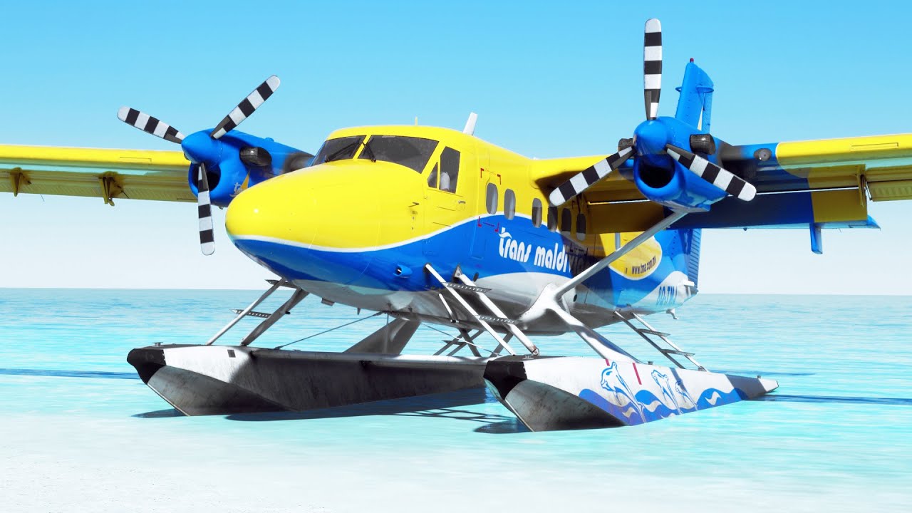 First Flight with The Aerosoft Twin Otter!
