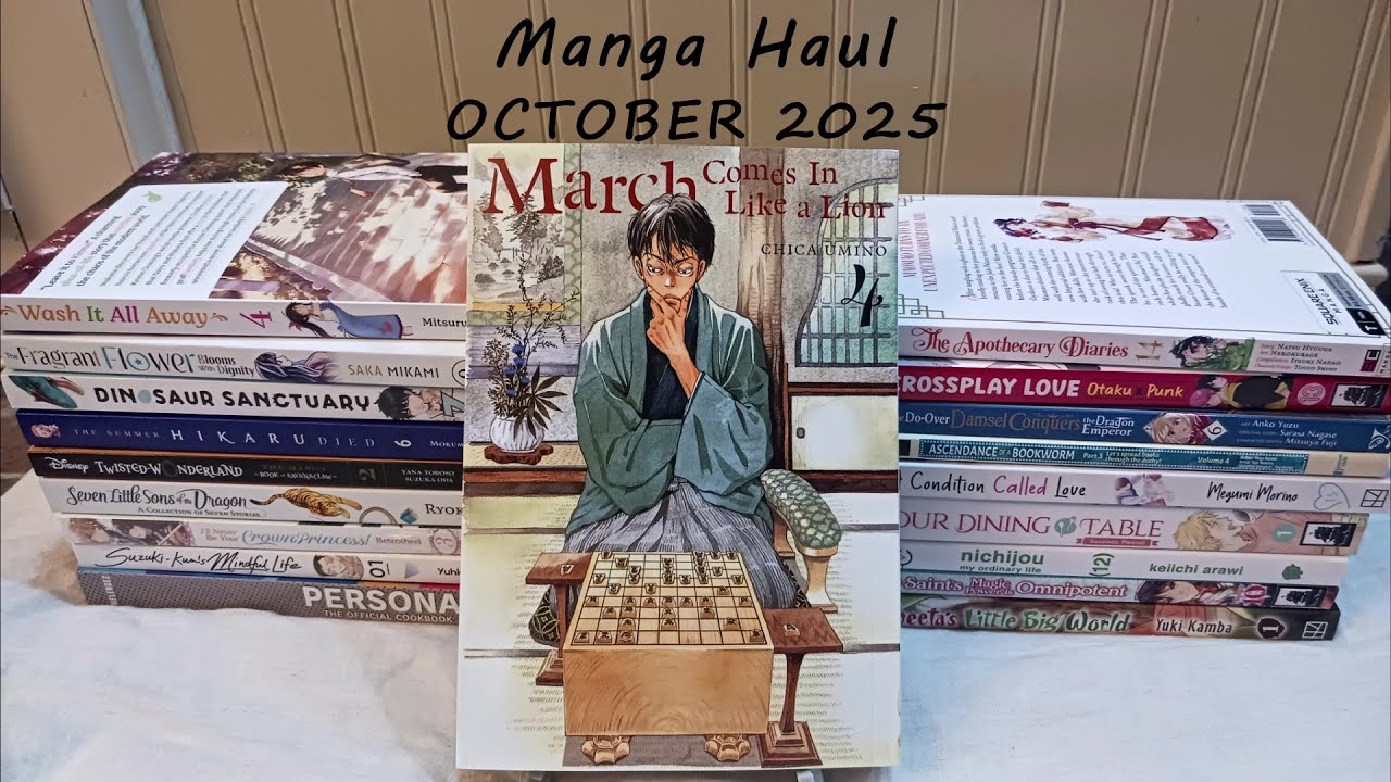 Manga Haul - October 2025
