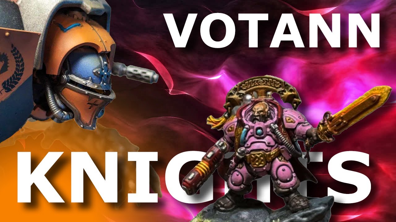 CHAOS KNIGHTS VS VOTANN WARHAMMER BATTLE REPORT