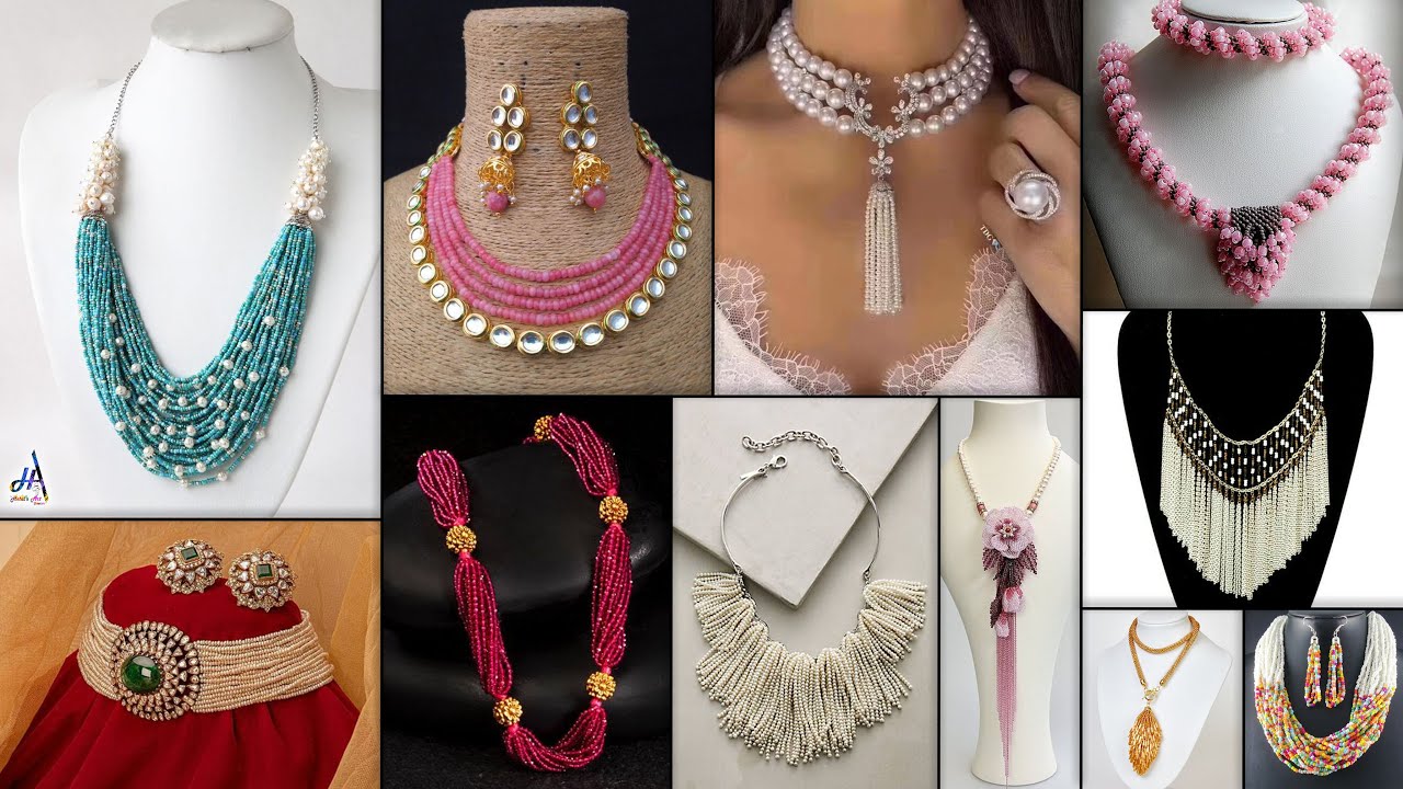 Jewelover-Makeover-Takeover.. Party Wear & Bridal Wear Outfits!!! DIY Necklace