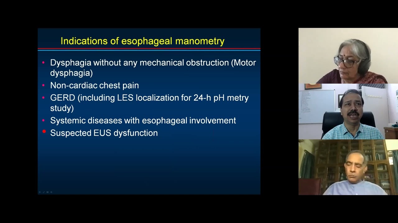 5 Esophageal Manometry & Impendance   Dr Uday C Ghoshal