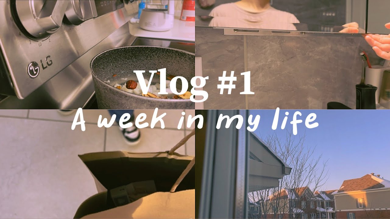 A realistic week in my life (shopping, baking, working, sick toddler)