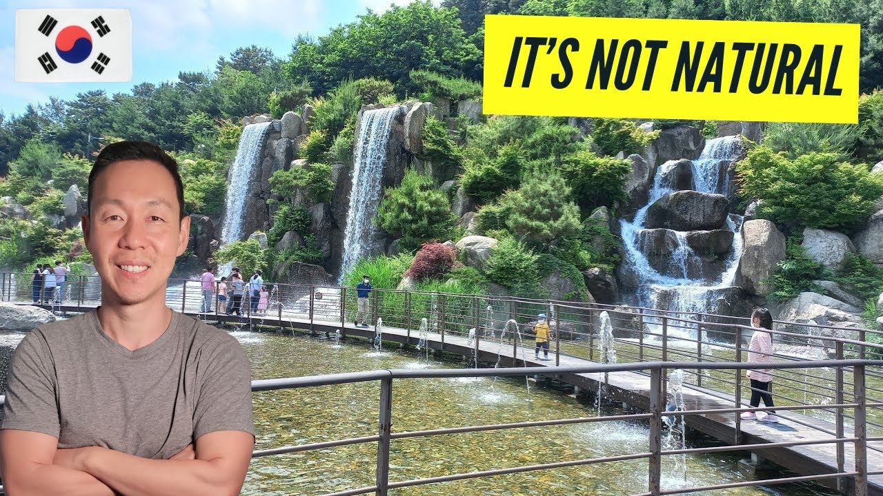 In Search of a GIANT Man-Made Waterfall at Subong Park (수봉공원) - Ep 69