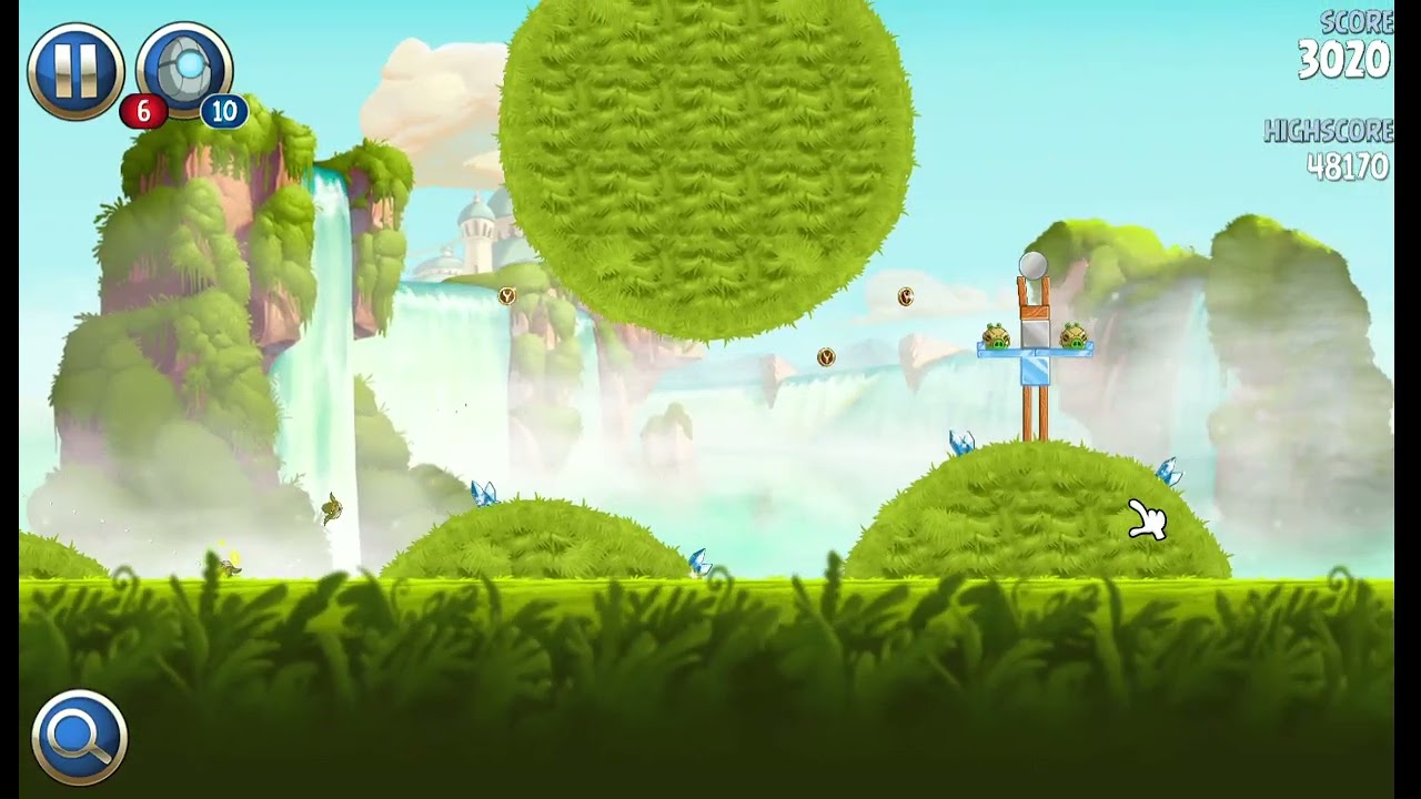 Angry birds star wars 2 speedrun naboo invasion (bird side) 13 minutes