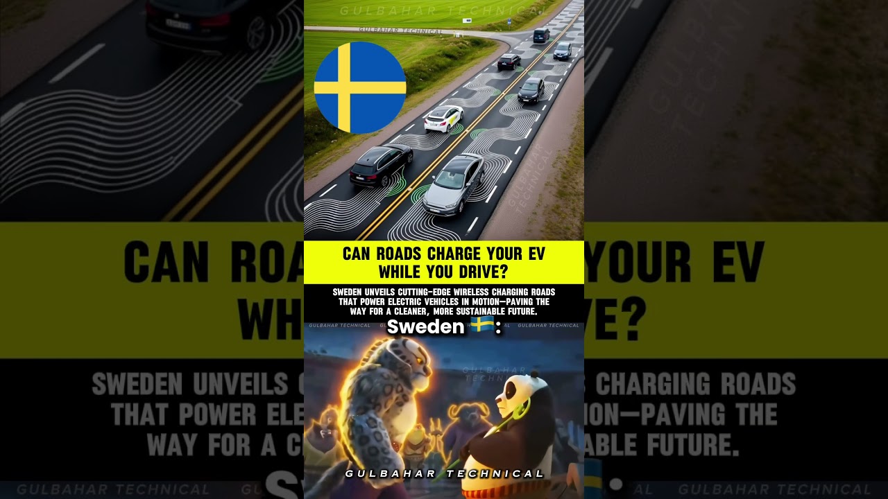 Sweden's EV Revolution | Roads That Wirelessly Charge Your Car! ⚡
