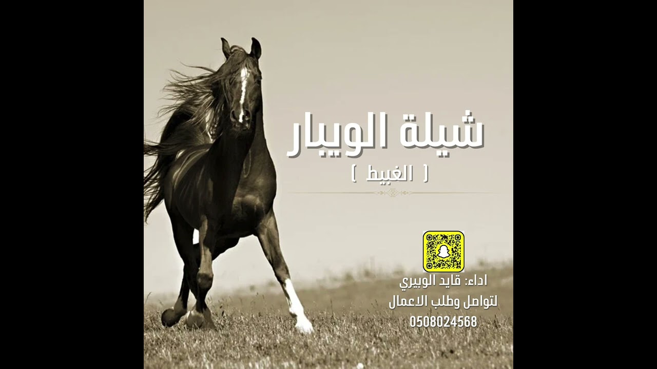 شيلة الويبار ( الغبيط ) اداء: قايد الوبيري حصريآ2024