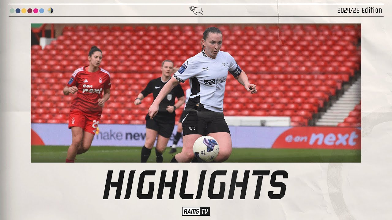 HIGHLIGHTS | Nottingham Forest Women Vs Derby County Women