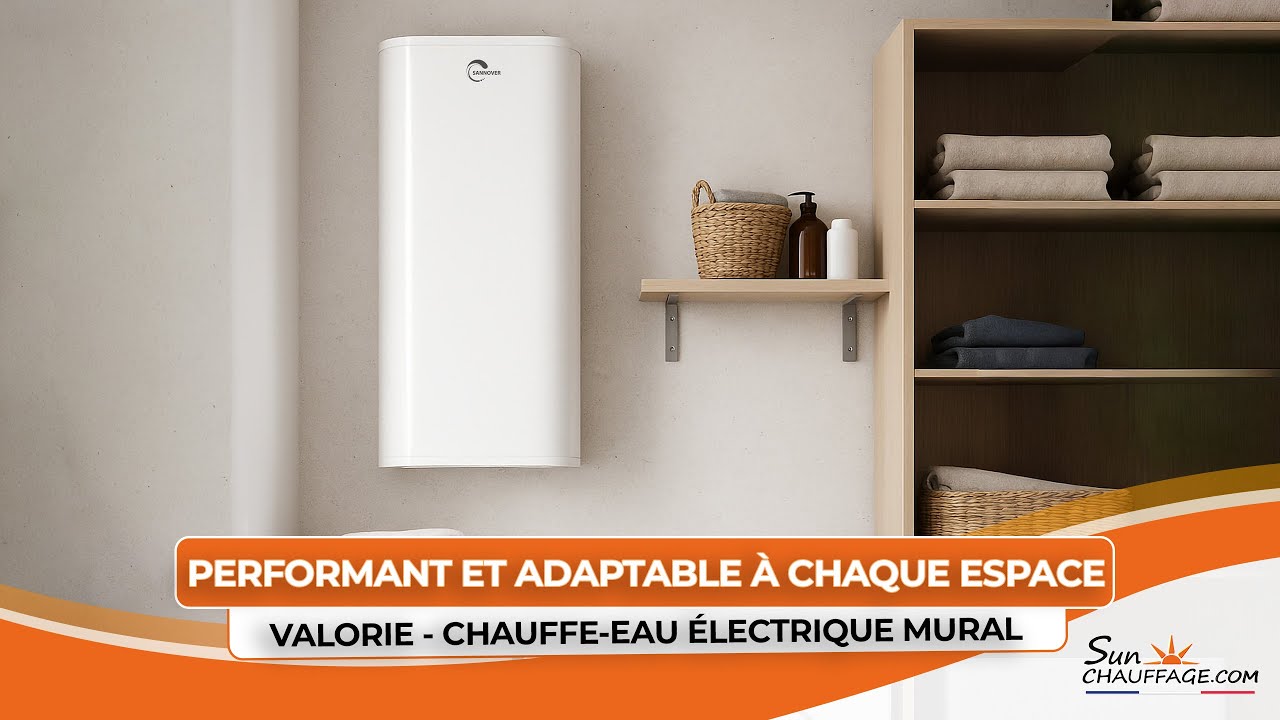 D&eacute;couvrez Valorie, le chauffe-eau &eacute;lectrique design, compact et ultra performant !