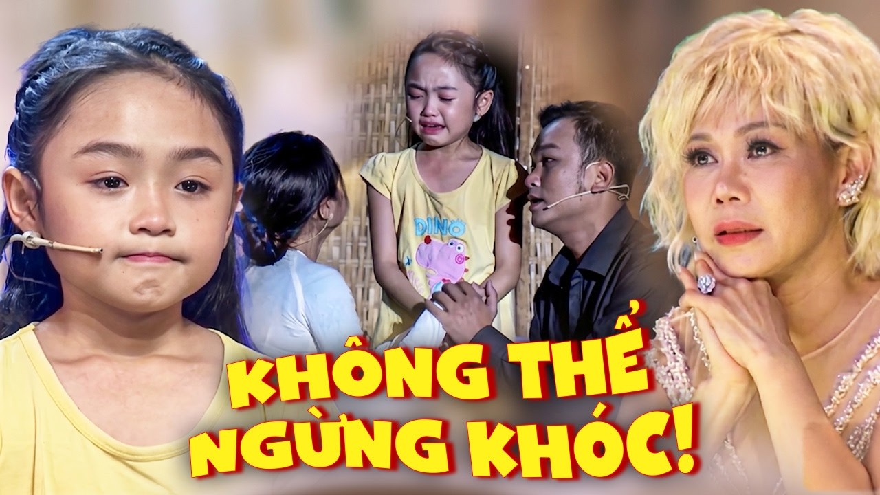 Cô bé XINH NHƯ THIÊN THẦN khiến giám khảo KHÔNG THỂ NGỪNG KHÓC với vở kịch CHA CON CẢM ĐỘNG | THVL