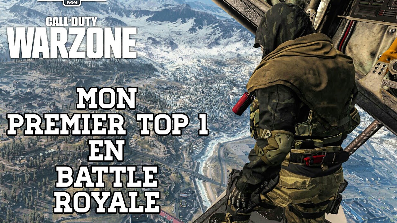 COD WARZONE | MON PREMIER TOP 1 EN BATTLE ROYALE