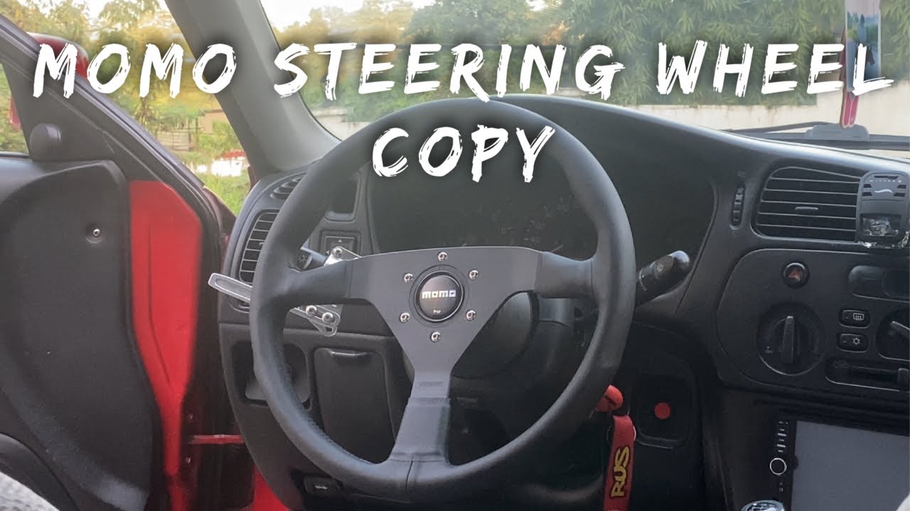 MOMO STEERING WHEEL COPY INSTALLATION // ₱1800