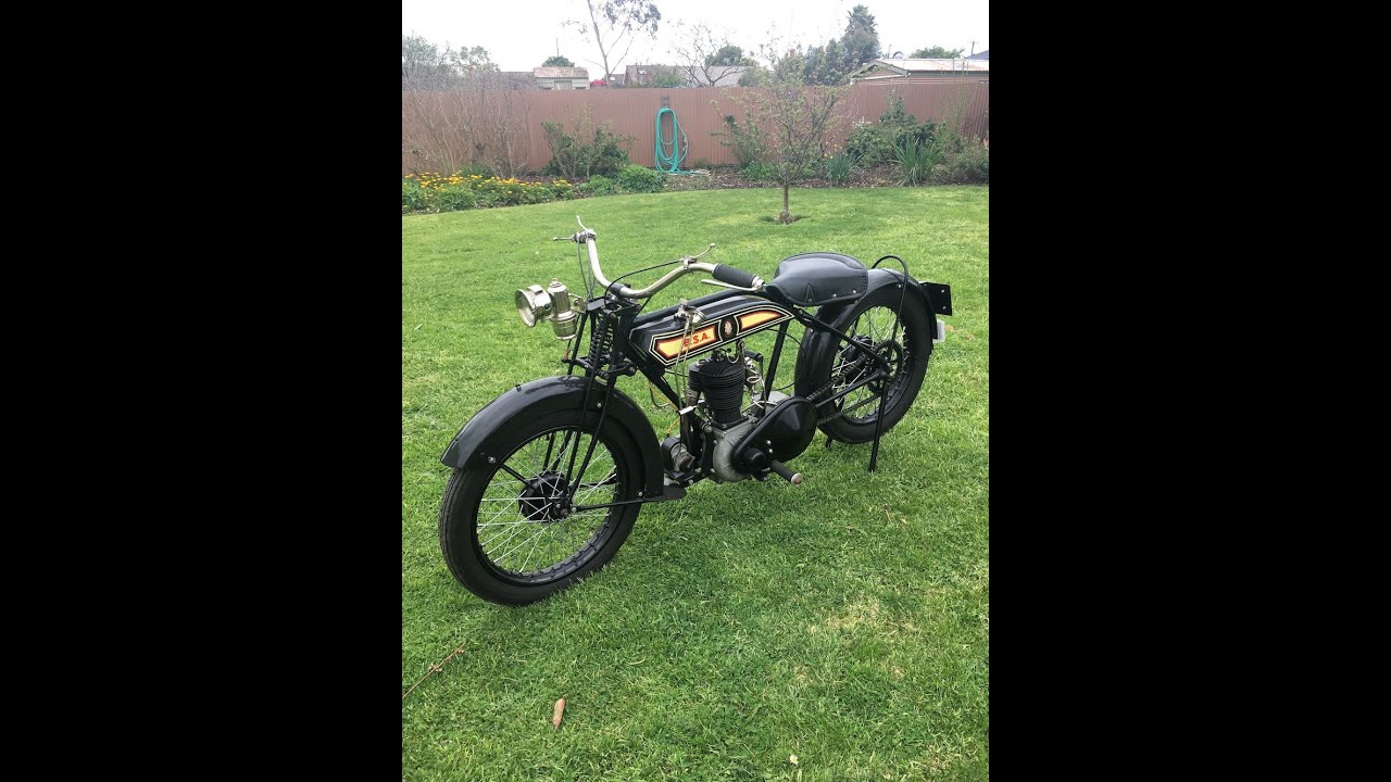 1927 BSA   Flat Tank Friday 1