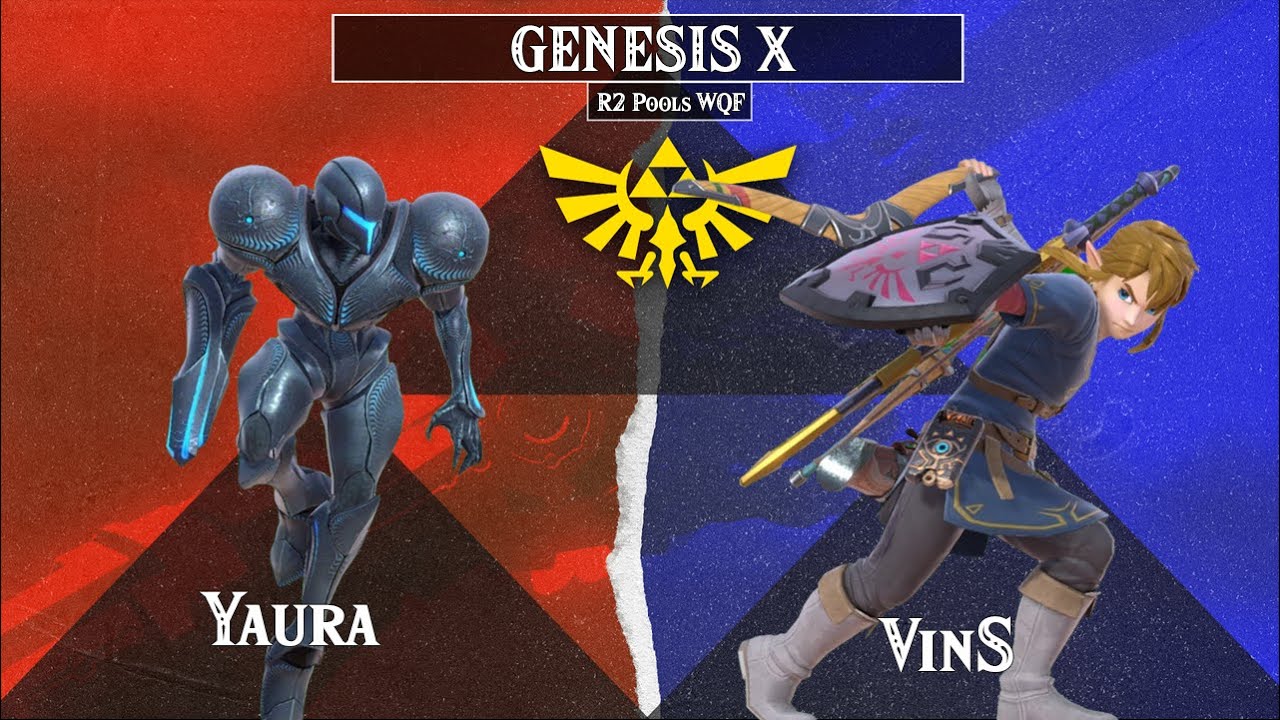 GENESIS X | Yaura (Samus) Vs. VinS (Link) - R2 Pools, Winner's Quarter Final