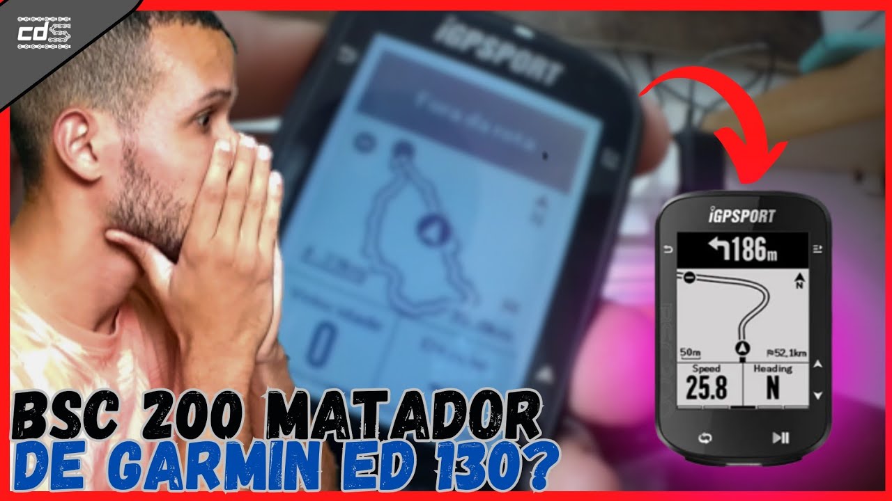 Review BSC 200 - igpsports fez um Mine Garmin?vale a pena? | carinhadaGTS