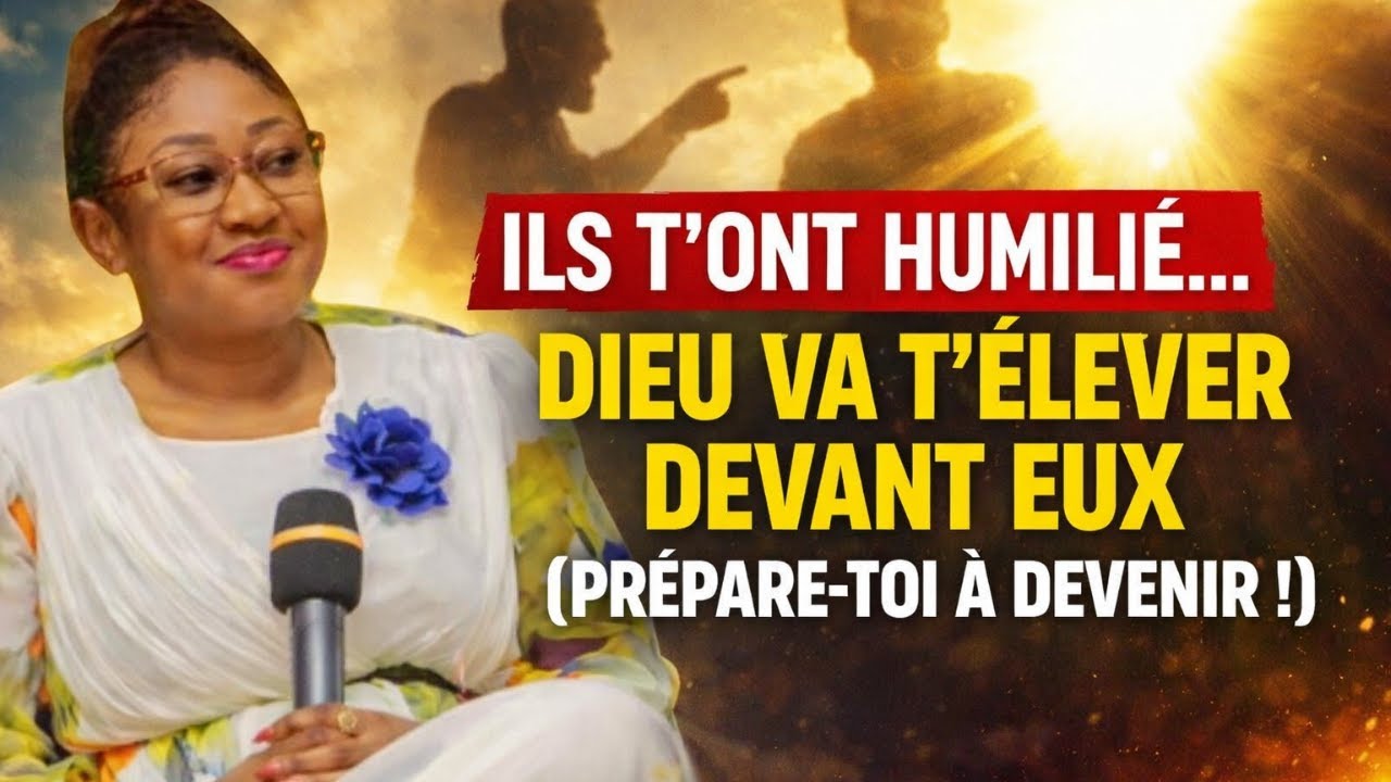 Ils T’ont Humilié… Dieu Va T’Élever Devant Eux (Prépare-Toi à Devenir !)  #DieuTElev Joëlle Kabasele