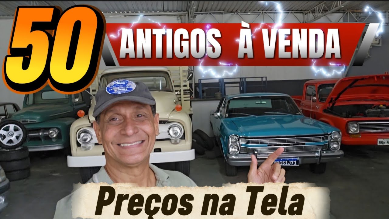 🌊MAR DE CARROS ANTIGOS À VENDA, PREÇO$ NA TELA. #carrosantigos #vendadecarro #carrosavenda