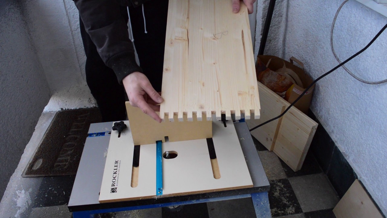 5e8 Project - Solid pine finger joint cabinet build part 1