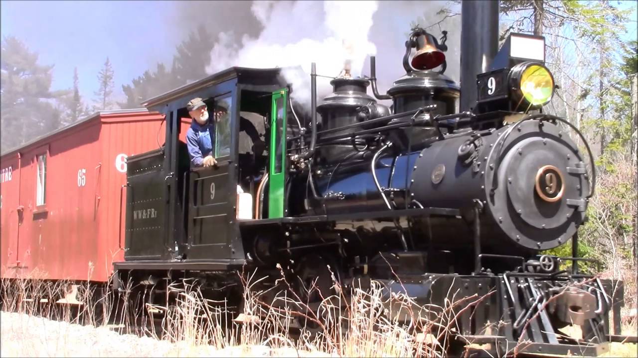 Spring steam on the WW&F Ry