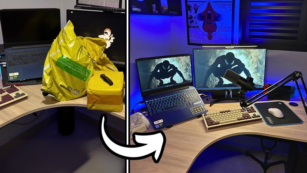 Tunando meu SETUP GAMER com NOTEBOOK