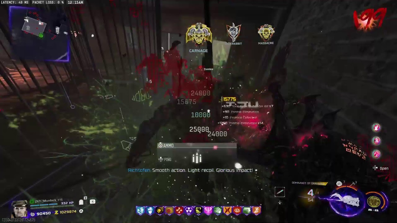 Ashes of The Damned No Gums Flawless Round 100