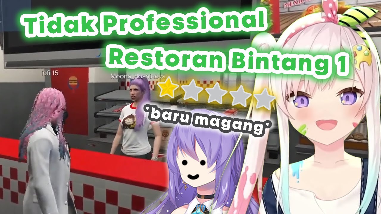 (All POV) Kerandoman Iofi pesen Burger tapi Pedagangnya 