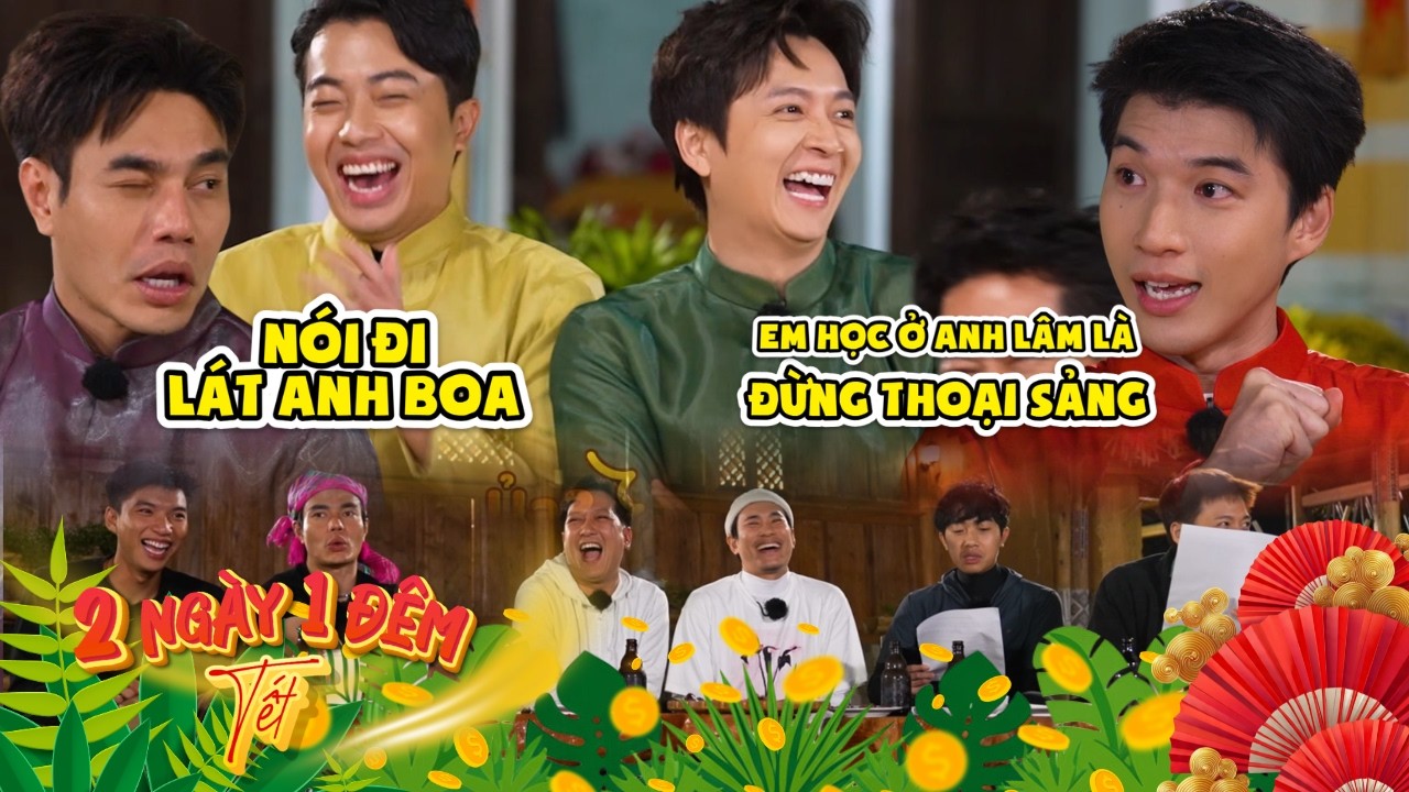 Những câu nói ĐIẾNG NGƯỜI của HIEUTHUHAI dành cho Dương Lâm tại tập cuối của các mùa 2 Ngày 1 Đêm