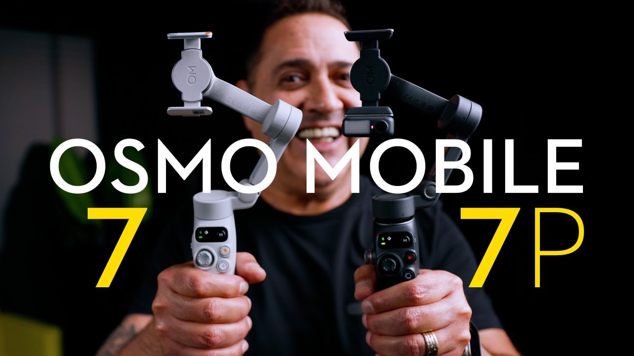 DJI OSMO MOBILE 7 e 7P: os NOVOS gimbals da DJI com funções INCRÍVEIS!