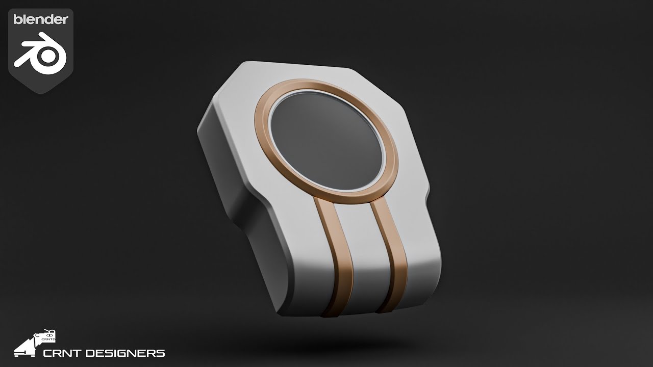 NH132 _ how to model this hard surface design _ blender modeling