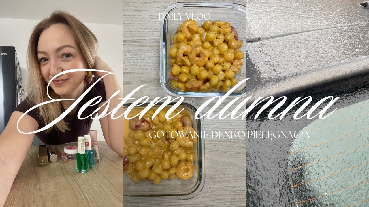 TO OGROMNA RADOŚĆ! POMYSŁ NA GNOCCHI,  WYRZUCAM KOSMETYKI, ZMIANY W PIELĘGNACJI | kilkudniowy vlog
