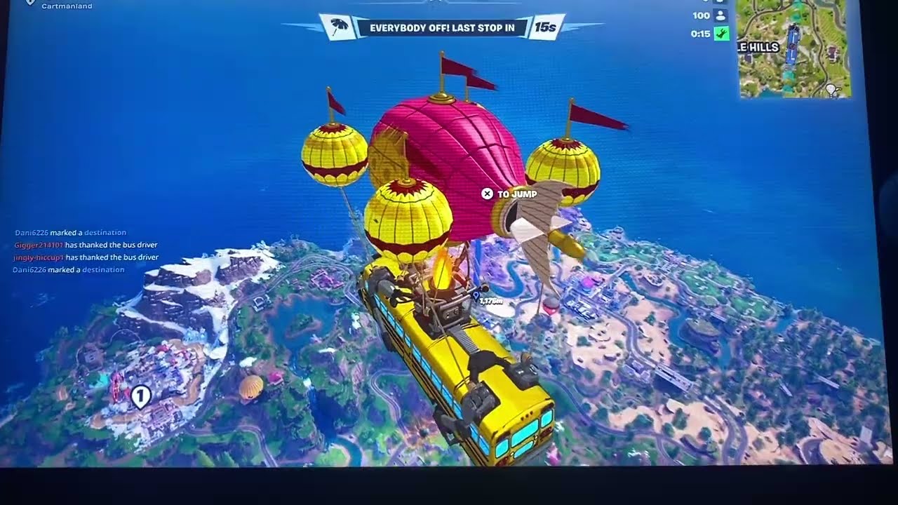 Bakes plays Fortnite on PS portal part 2