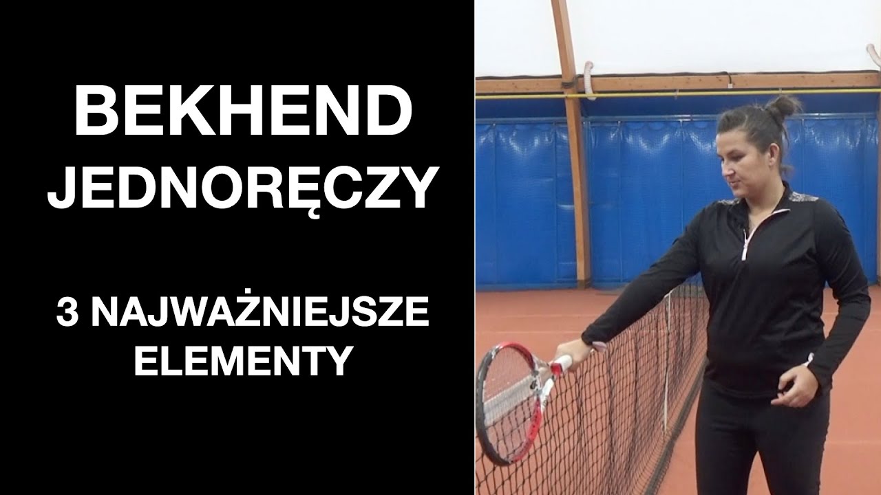 Bekhend jednoręczny