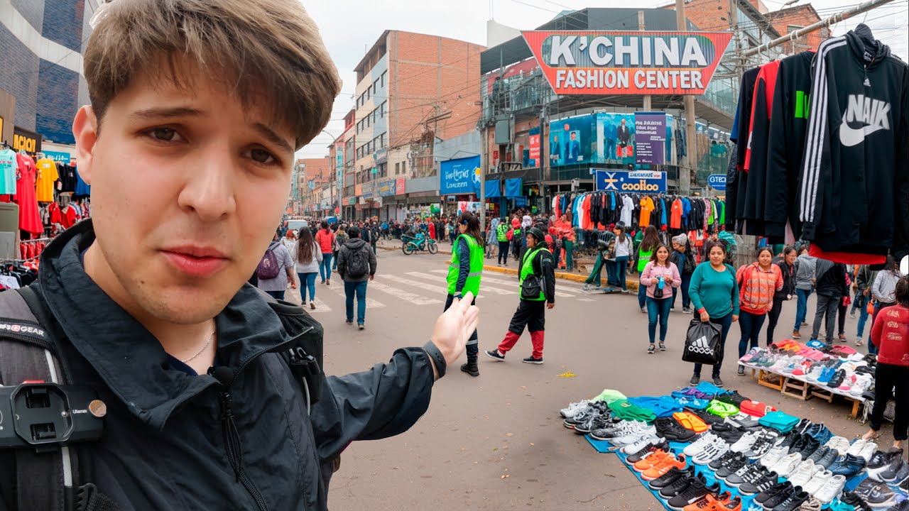 Visité el MERCADO de PIRATERÍA Más Grande del Perú 🇵🇪