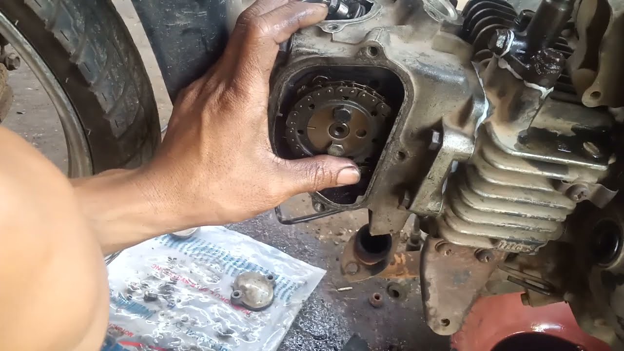 Cara Mudah Pasang Gigi Timing dan top Kompresi di Motor Kawasaki Kaze r