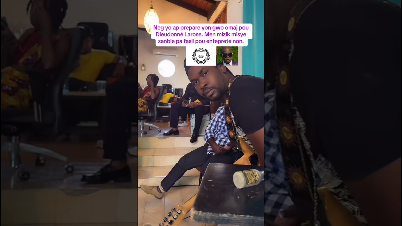 Omaj a Dieudonné Larose