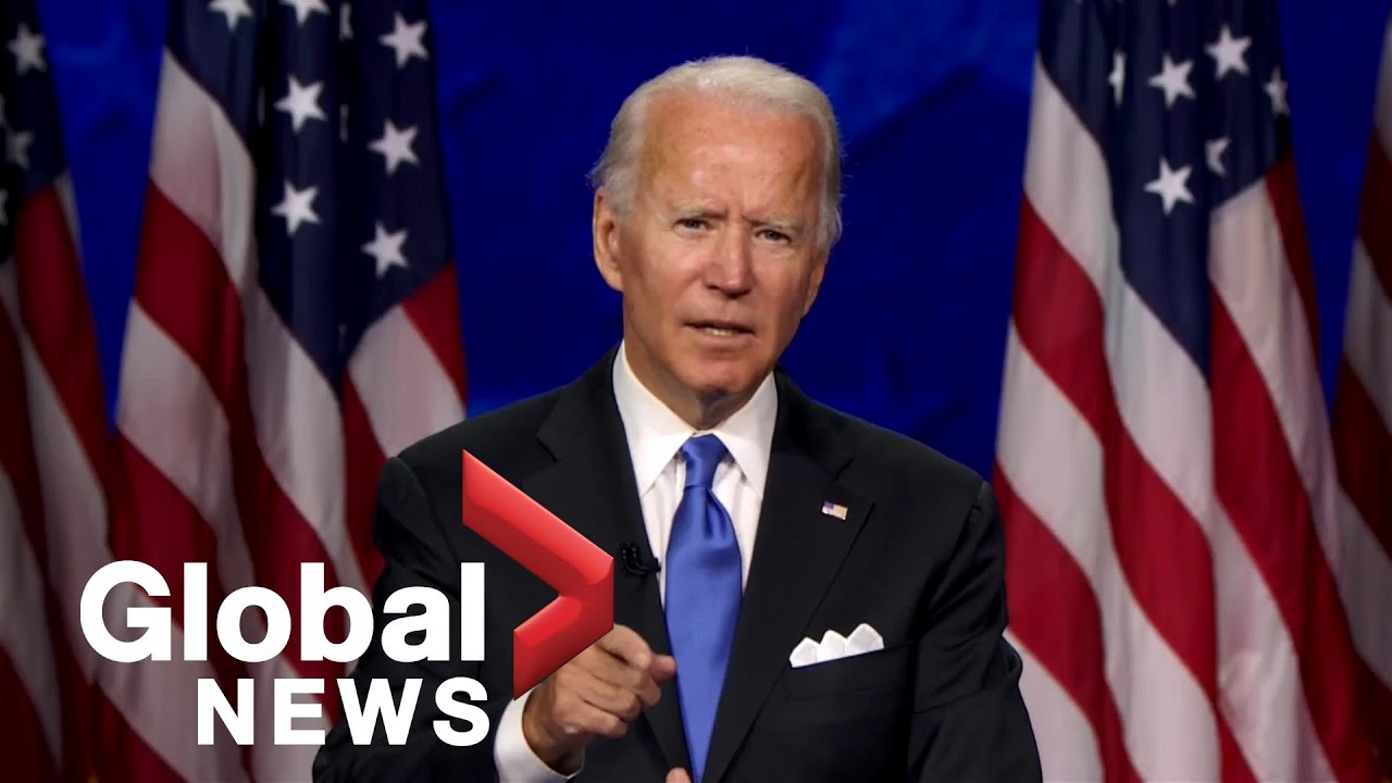 Joe Biden formally accepts Democratic presidential nomination at 2020 DNC | FULL SPEECH