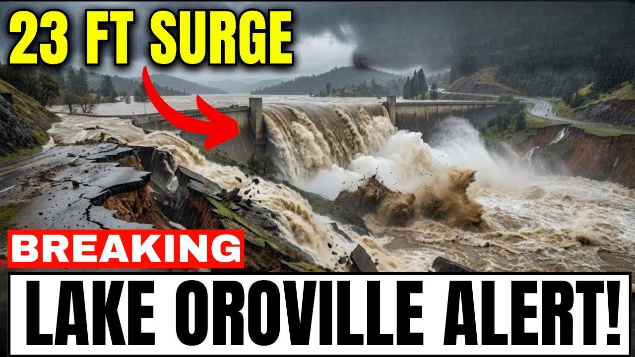 Oroville's IMPOSSIBLE 23-Foot SURGE — Geological NIGHTMARE Unfolds as Tremors INTENSIFY!