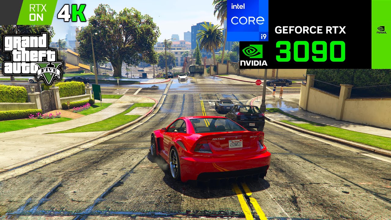 RTX 3090 on GTA 5 Enhanced | 4K ULTRA Graphics - PC Performance Test