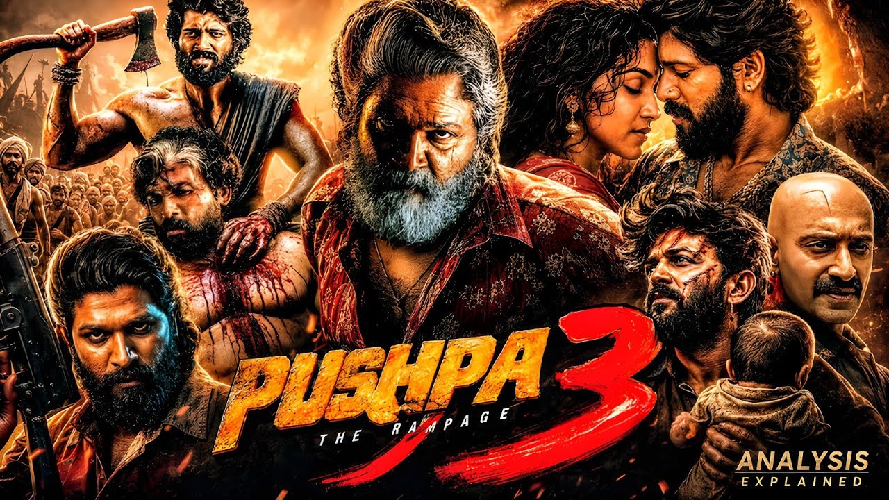 Pushpa 3 Full Movie In Hindi Dubbed 2026 | Allu Arjun | Rashmika Mandanna | New Latest Updates